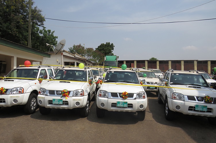 MoFA Canada High Commission to Ghana Handover 50 Vehicles