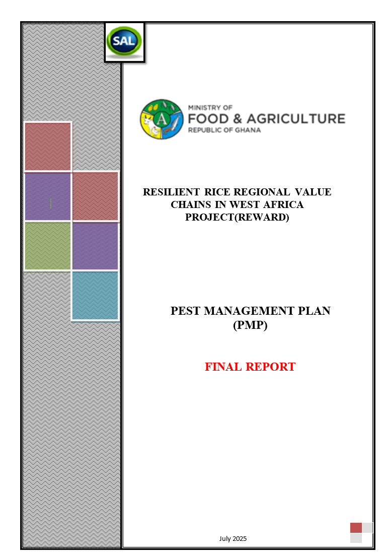 PEST MANAGEMENT PLAN PMP