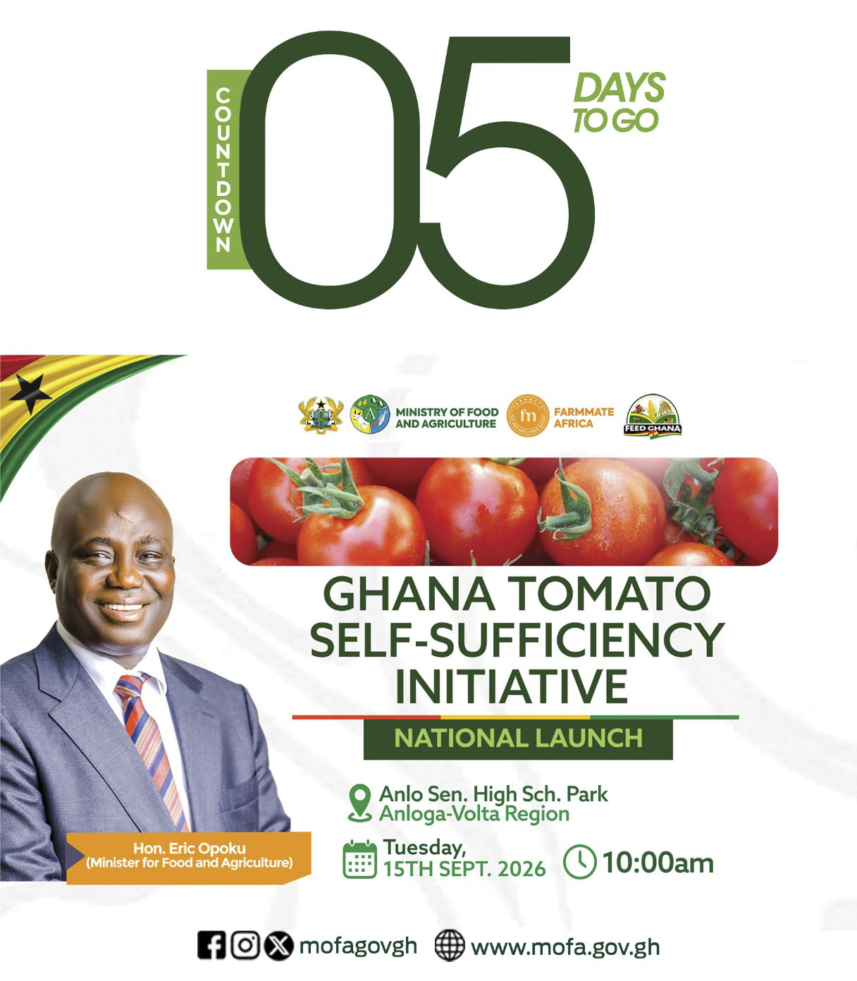 tomato self 5day