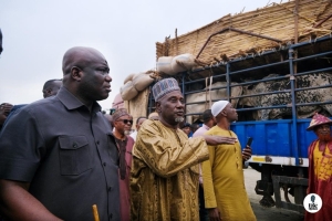Minister for Food and Agriculture visits Ashaiman Livestock Market