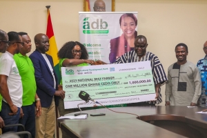 Agriculture Development Bank(ADB) pledges sponsorship of GHS1,000,000.00 as an award prize to the National Best Farmer 2023