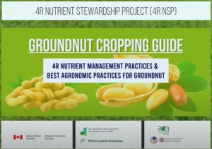 GROUNDNUT CROPPING GUIDE