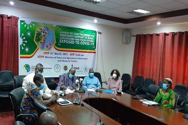 Launch of the Emergency Support to Rural Livelihoods and Food Systems Exposed to COVID-19.